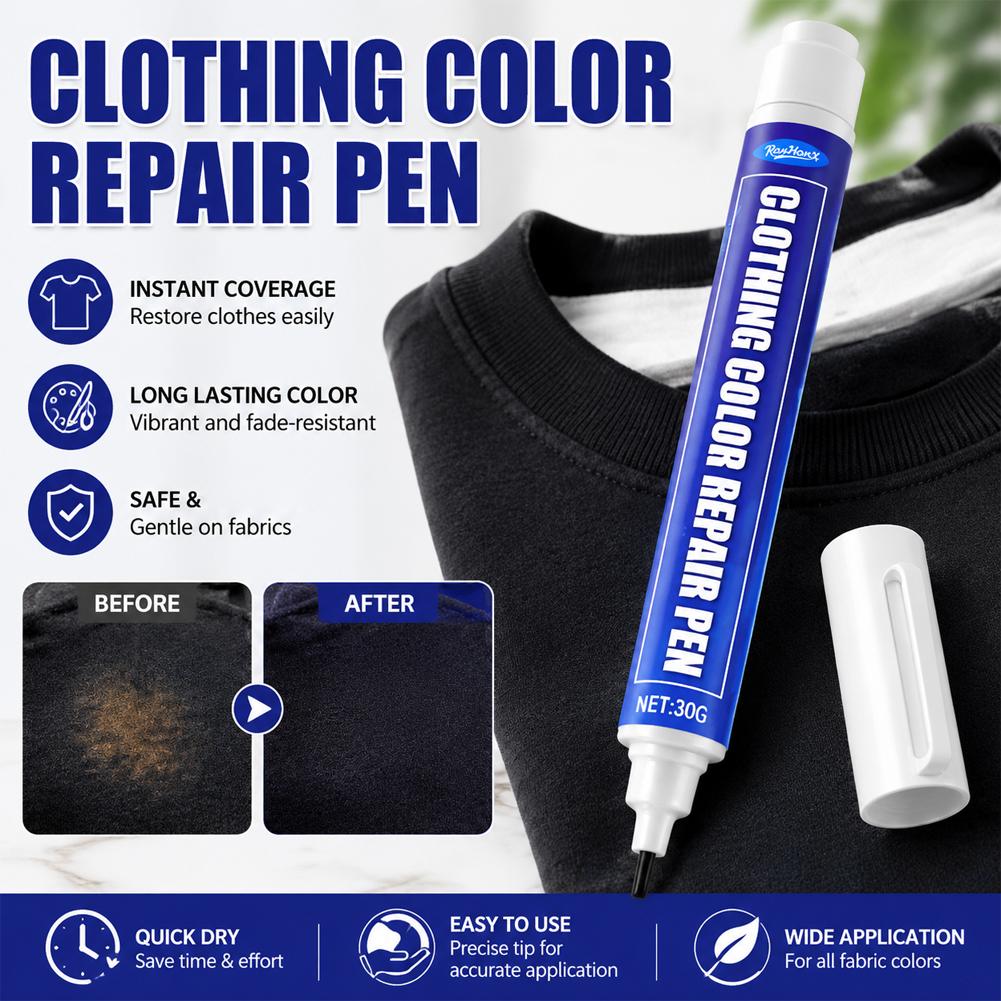Fabric Marking Pen - Stylo de réparation textile à encre