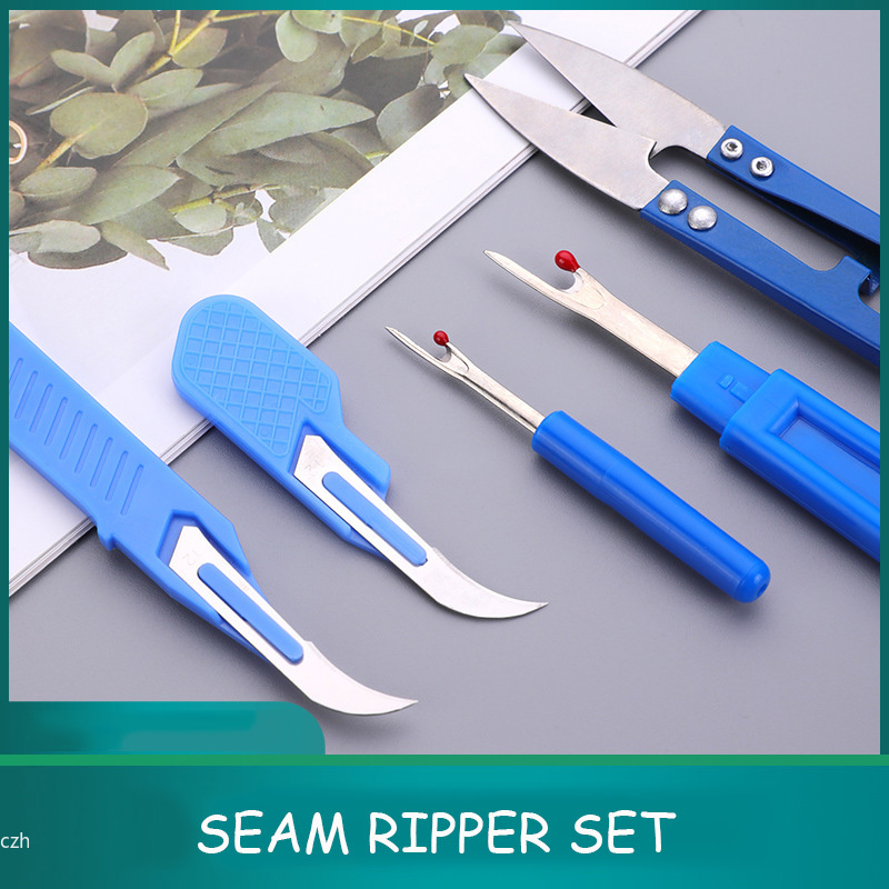 Sewing Repair - Kit de déchirure de couture bleu