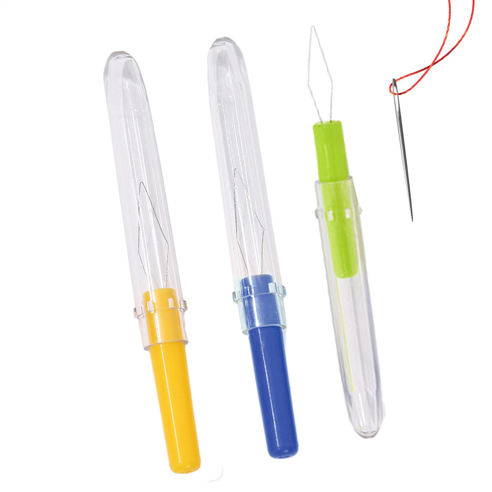 Needle Threader Tool - Enfile-aiguille automatique avec couvercle, outil de