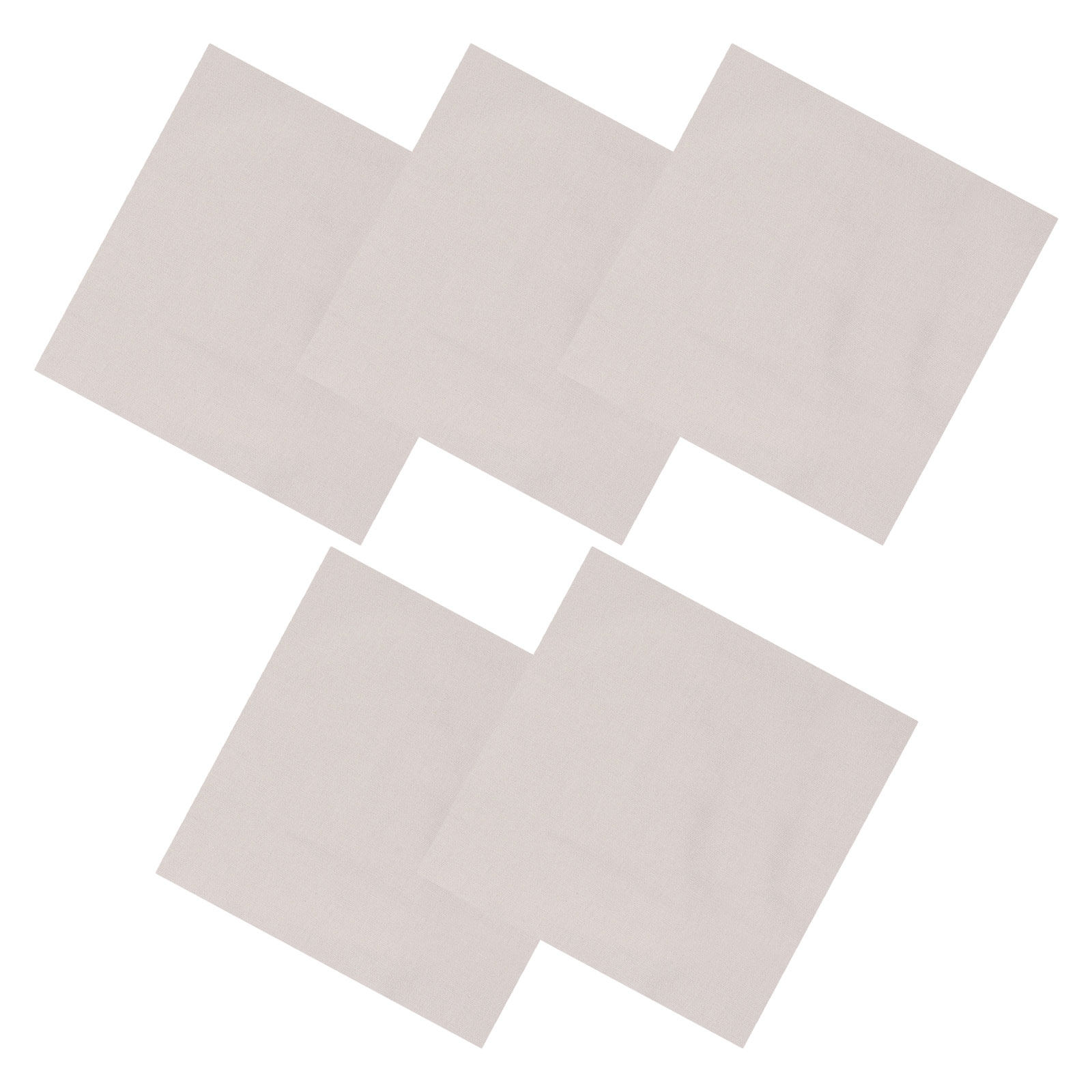 Sewing Embroidery Fabric - Lot de 5 tissus brodés en