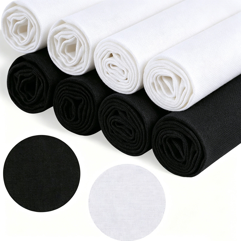 Sewing Embroidery Fabric - 8 pièces de tissu en lin