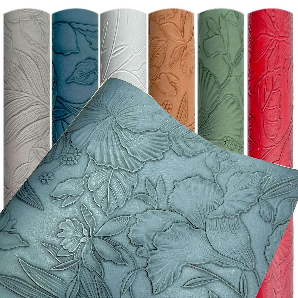 Vintage Sewing Textile - Feuille de tissu synthétique en faux