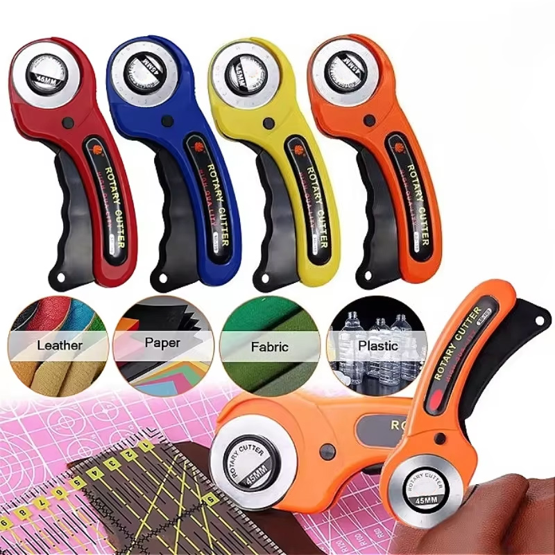 Textile Sewing Kit - Couteau à roue à rouleau de