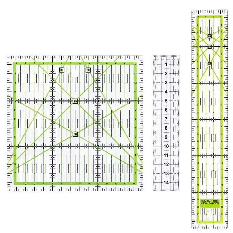 Sewing Gauge Ruler - Règle de Patchwork de Quilting de