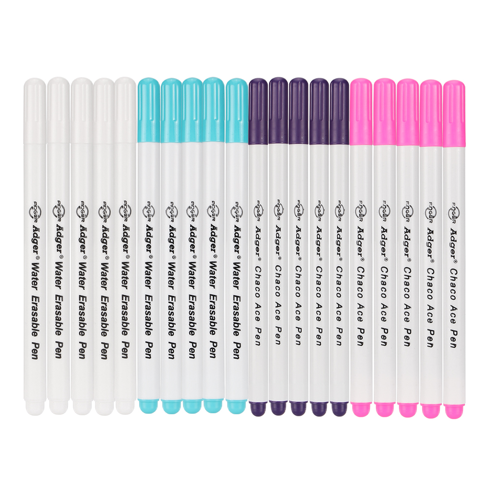 Fabric Marking Pen - 20 marqueurs de points de couture