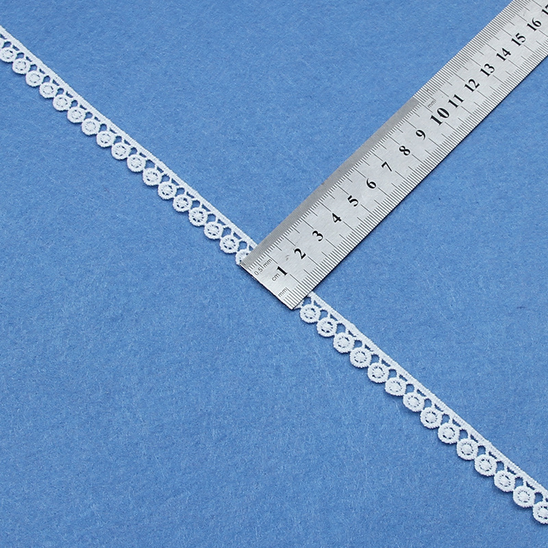 Ruban de dentelle blanc de 50  - Sewing Eyelet Fabric avis et prix