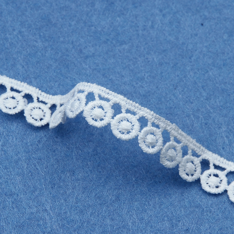 Ruban de dentelle blanc de 50  - Sewing Eyelet Fabric avis et prix