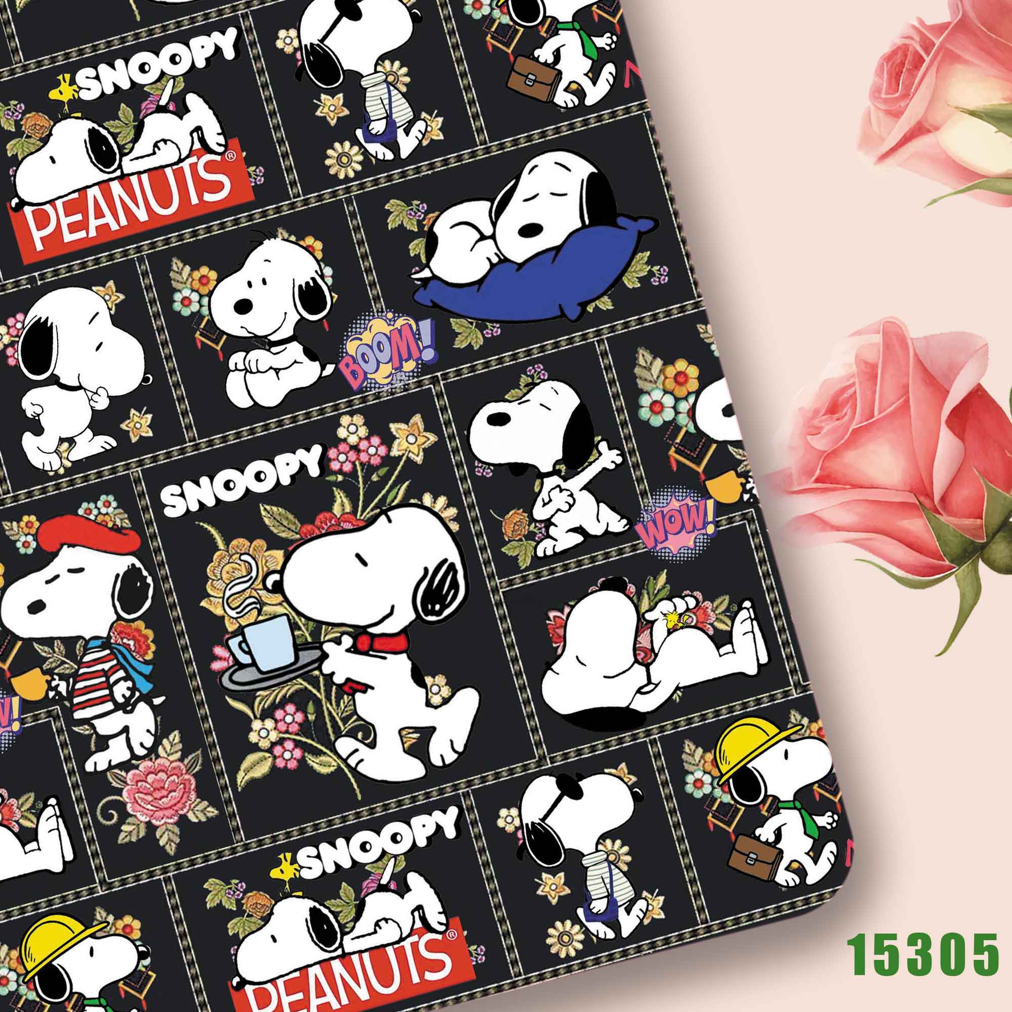 Tissu TAKARA TOMY Snoopy 140x5 - Sewing And Textile avis et prix