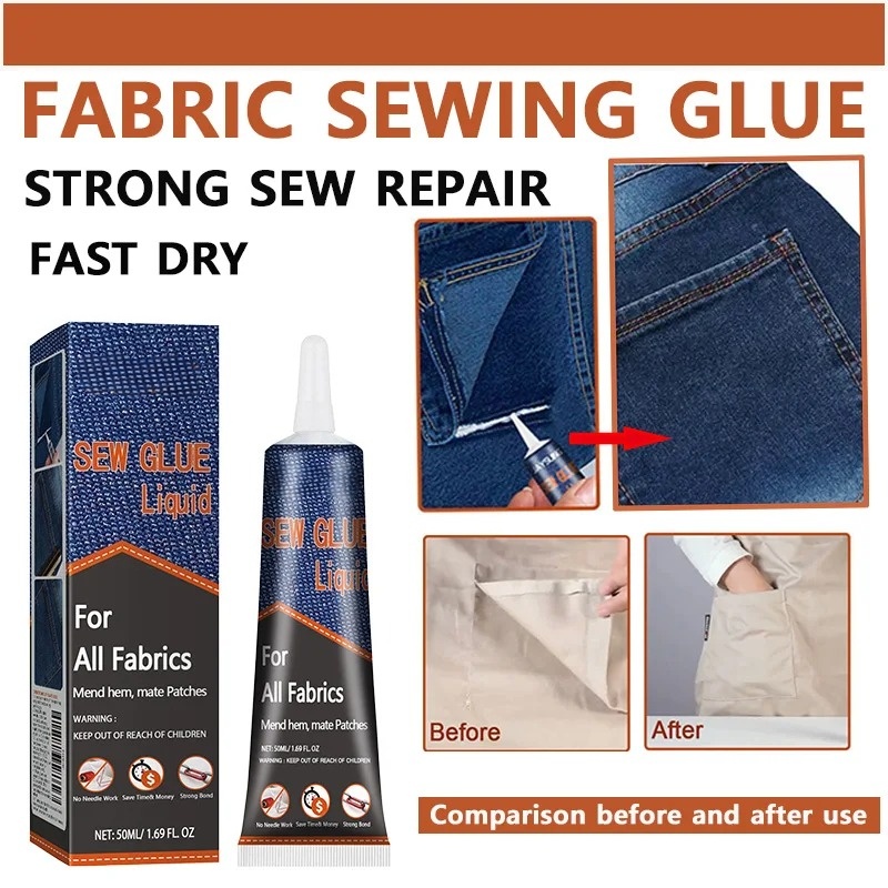 Colle à tissu 50 ml à séchage  - Sewing Repair avis et prix
