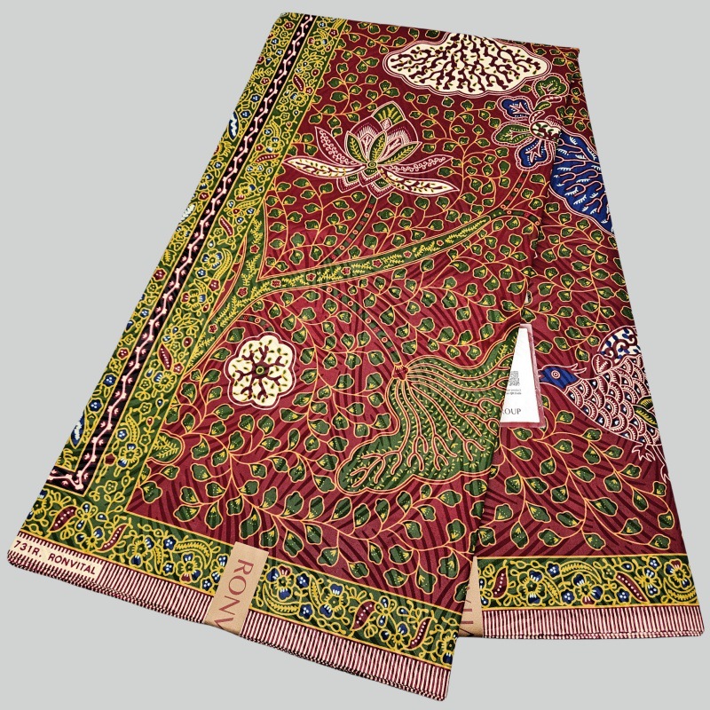 Tissu en coton africain imprim - Sewing Batik avis et prix