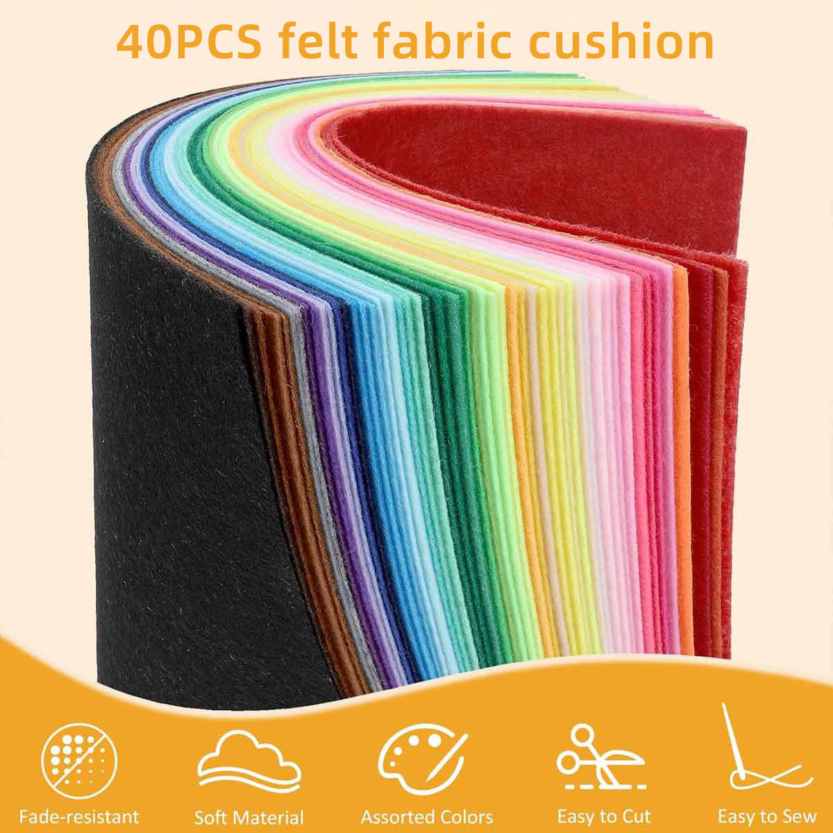 Feuilles de feutre colorées, 4 - Fabric Softener Sheet avis et prix