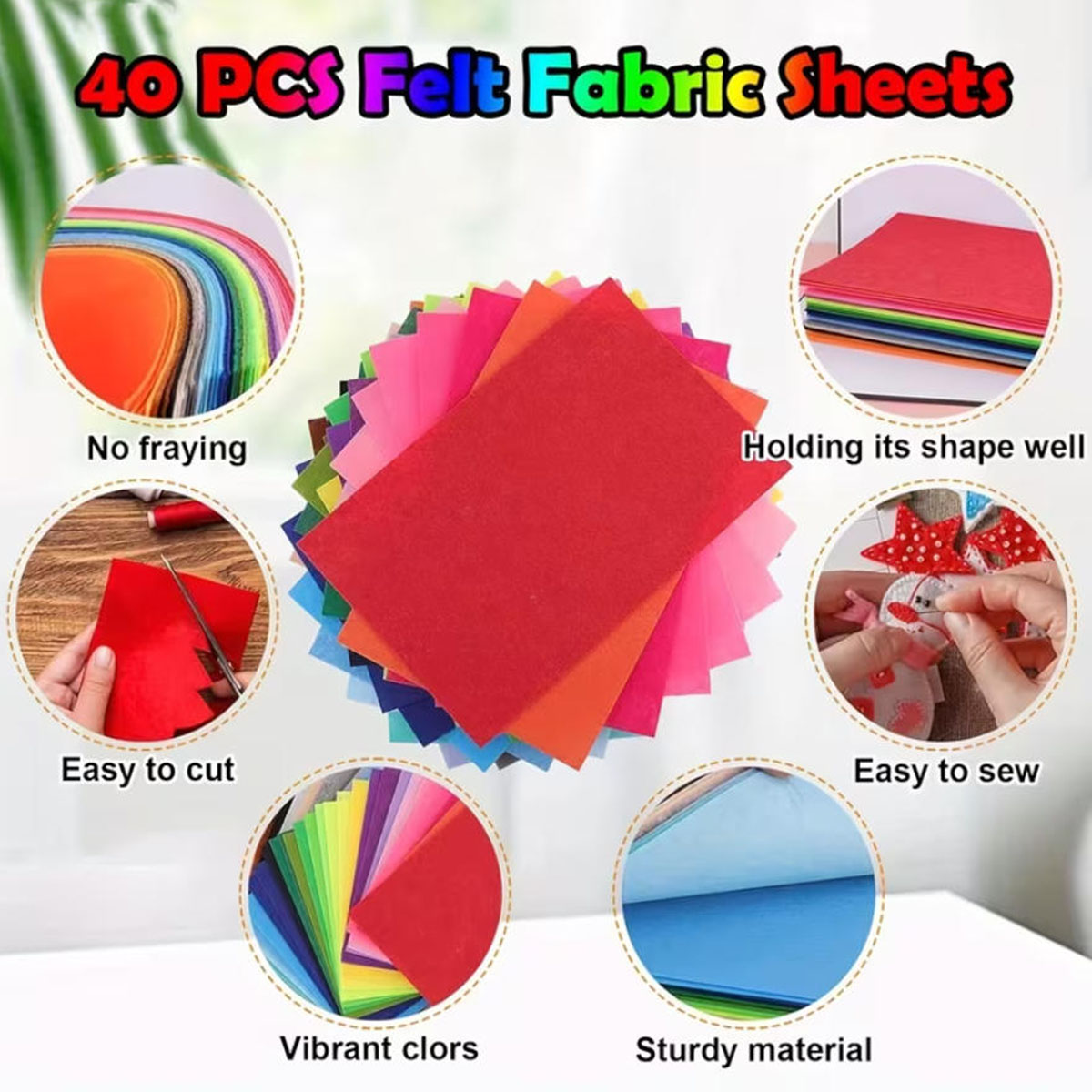 Feuilles de feutre colorées, 4 - Fabric Softener Sheet avis et prix