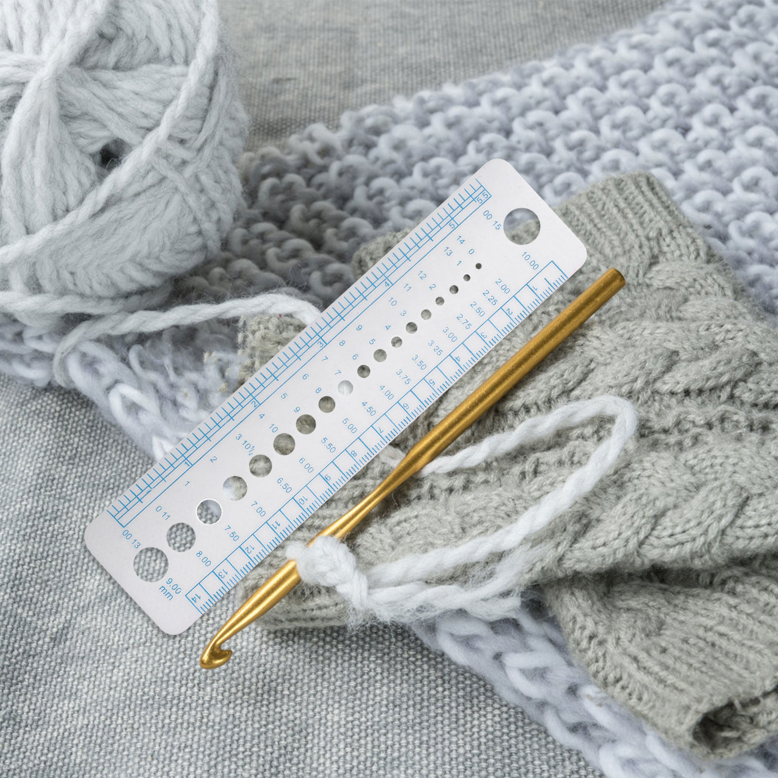 4 pièces d'outils de mesure po - Sewing Gauge Ruler avis et prix