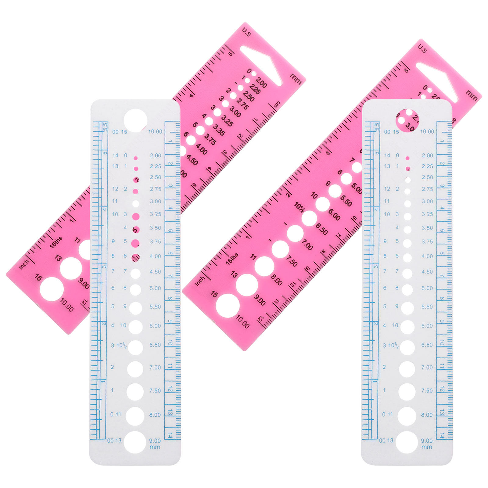 4 pièces d'outils de mesure po - Sewing Gauge Ruler avis et prix