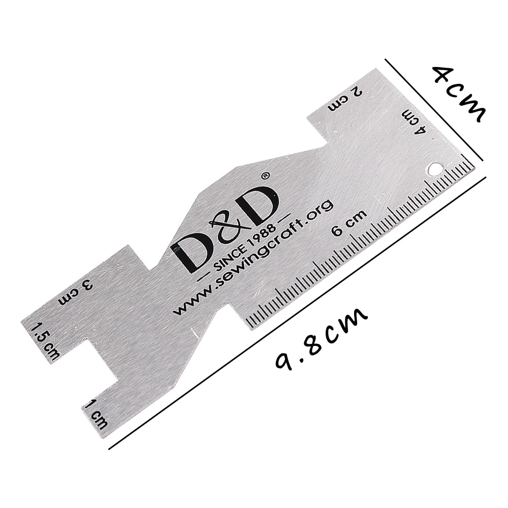 Jauge de mesure en métal pour  - Sewing Gauge Ruler avis et prix