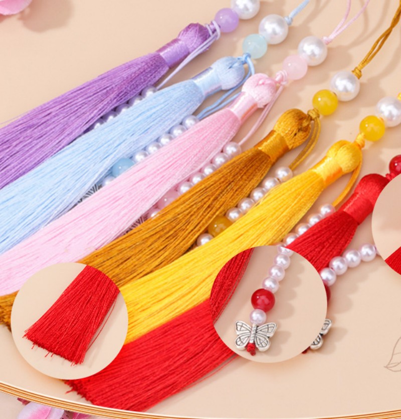 5 pendentifs vintage en perles - Vintage Sewing Textile avis et prix