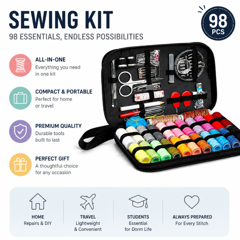 Ensemble d'accessoires de cout - Textile Sewing Kit avis et prix
