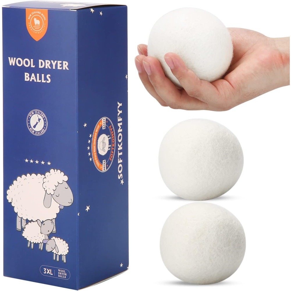 Boules de séchage en laine ext - Fabric Softener Sheet avis et prix